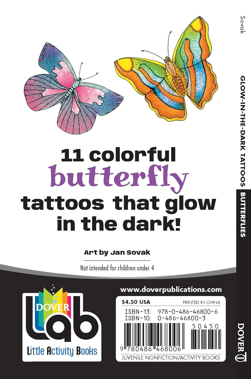 Glow Butterflies Tattoos