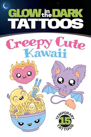Glow Creepy Cute Kawaii Tattoos