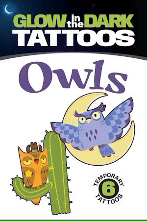 Glow Owls Tattoos