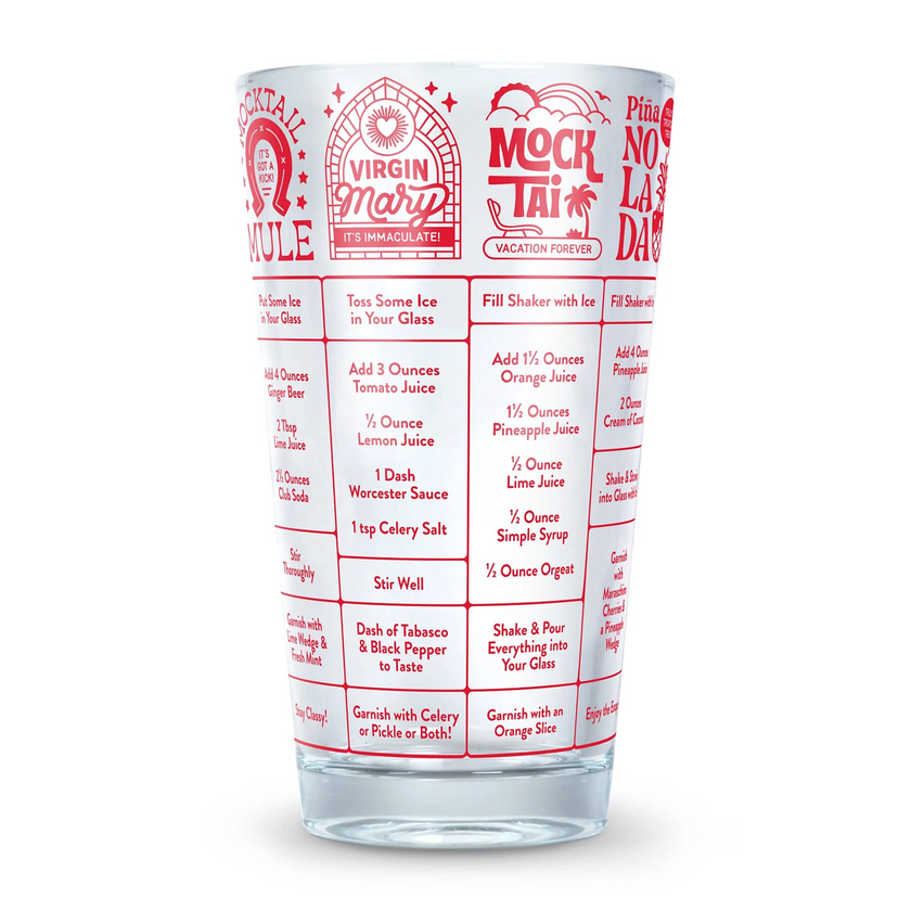 Good Measure Recipe Glass