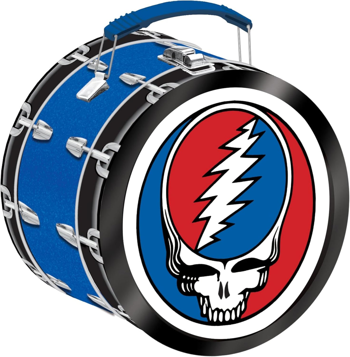 Grateful Dead Drum Shaped Lunch Box