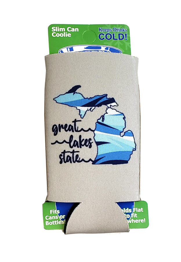 Great Lakes State Slim Can Coolie
