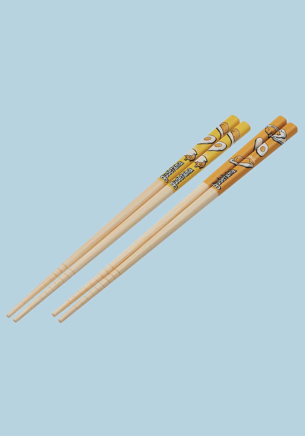 Gudetama Bamboo Chopsticks 2 pc Set