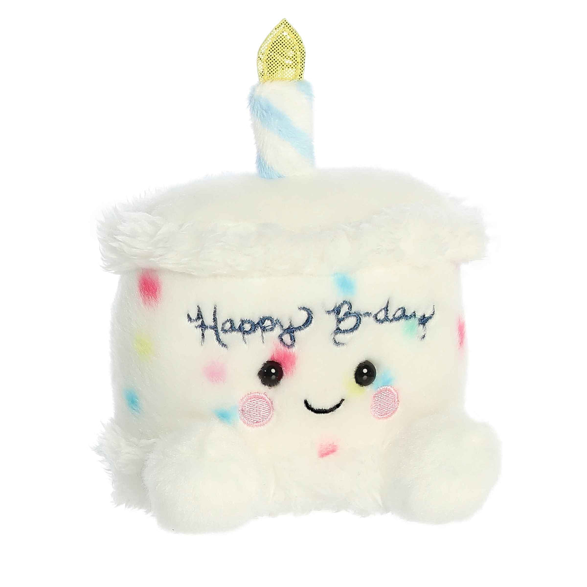 Happy B'Day Cake Palm Pals Plush 5"