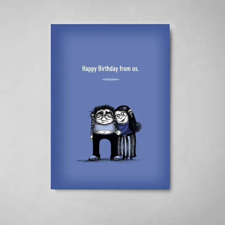 Card Happy Birthday From Us