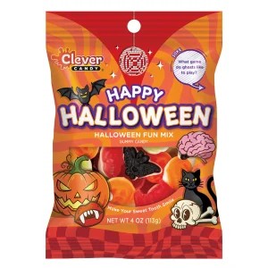 Happy Halloween Gummy Candy Fun Mix 4 oz