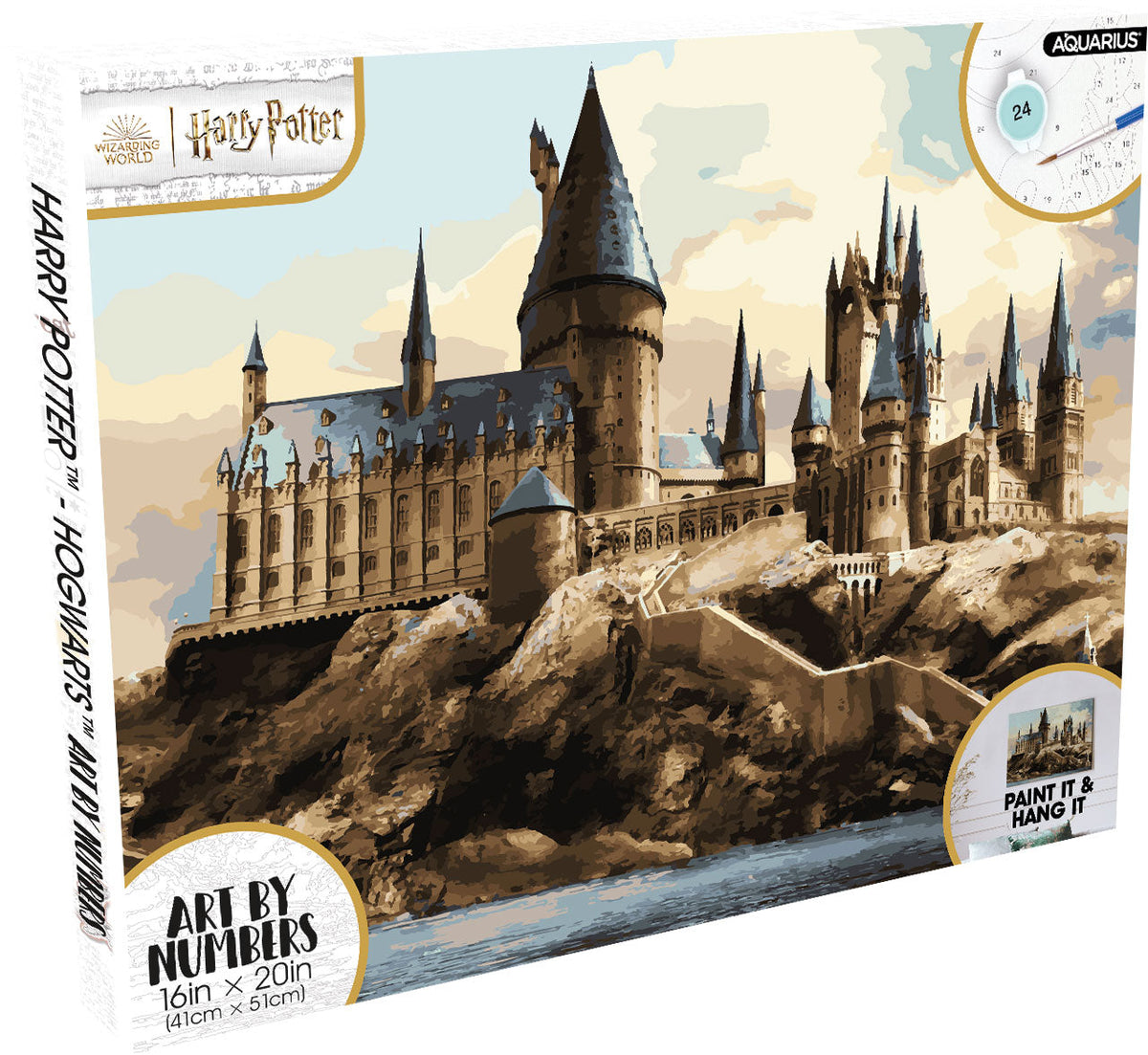 Harry Potter Hogwarts Art By Numbers