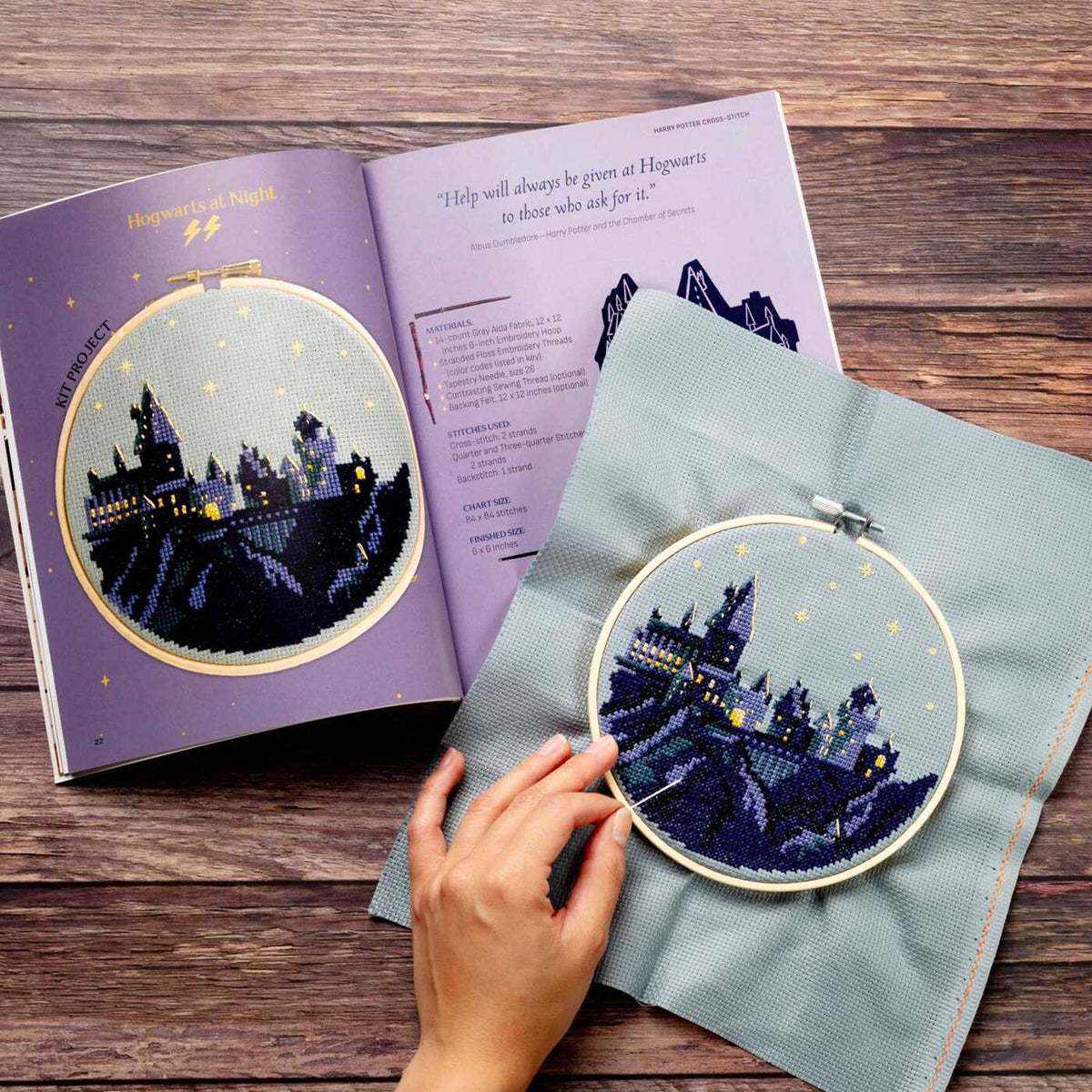 Harry Potter Cross-Stitch Kit