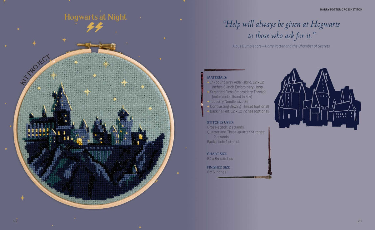 Harry Potter Cross-Stitch Kit