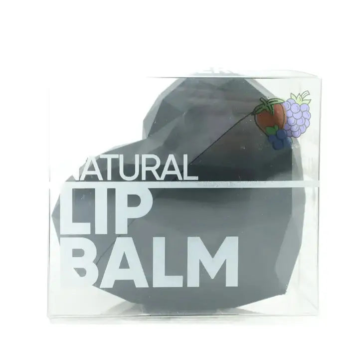 Heart Lip Balm Black Wildberry