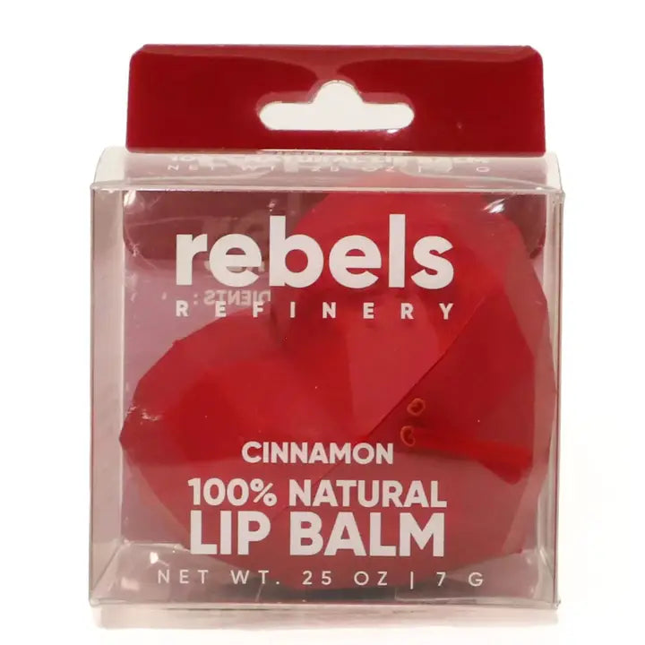 Heart Lip Balm Red Cinnamon