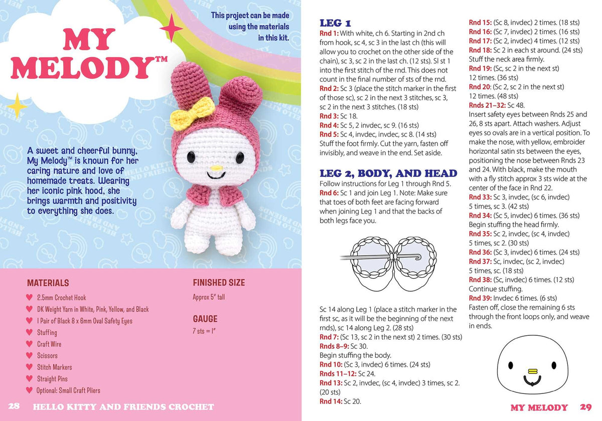 Hello Kitty And Friends Crochet