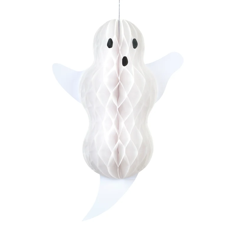 Honeycomb Ghost Decoration 6 Pack