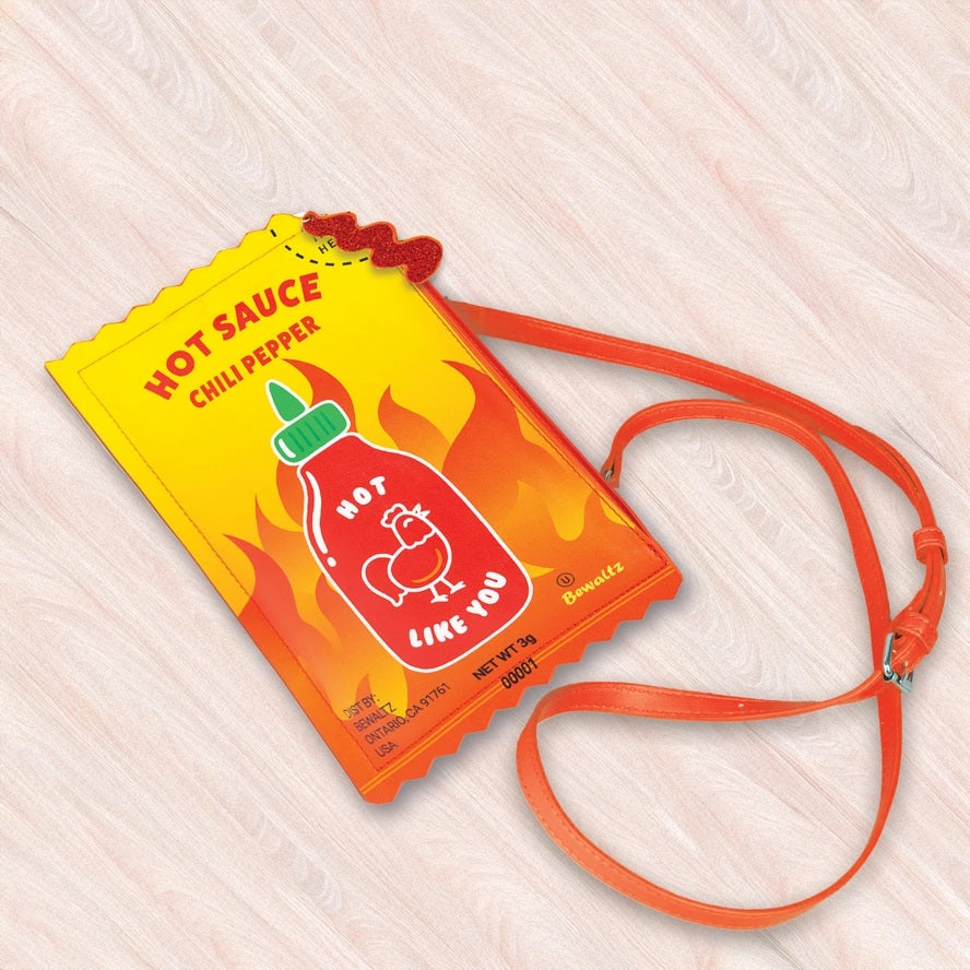 Hot Sauce Packet Crossbody Bag