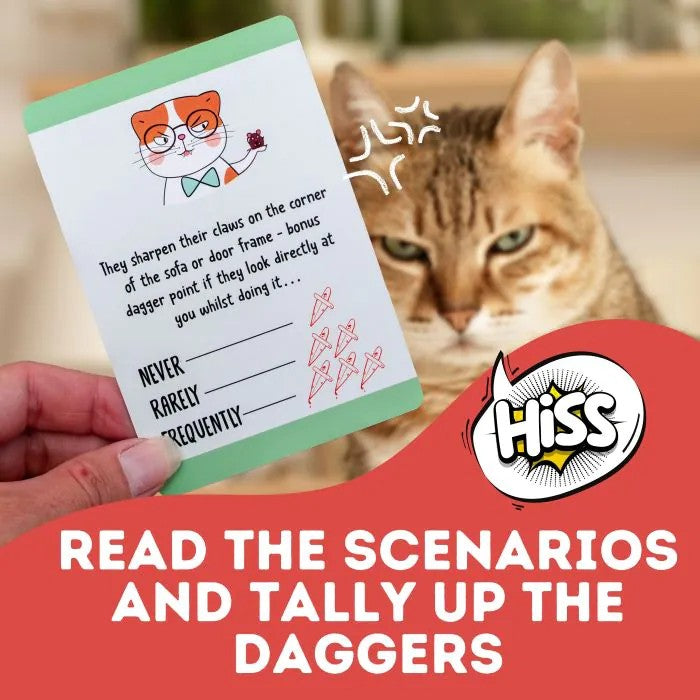 How To Tell If Your Cat Is Trying To Kill You Card Game