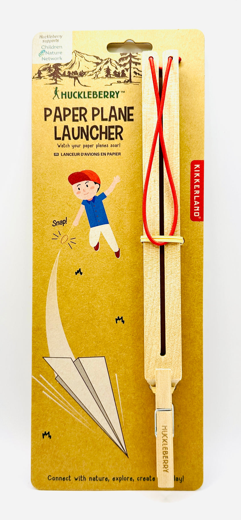 Huckleberry Paper Plane Launcher