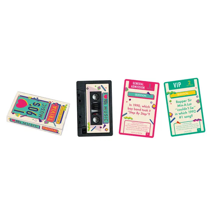I Love 90's Music Trivia Game