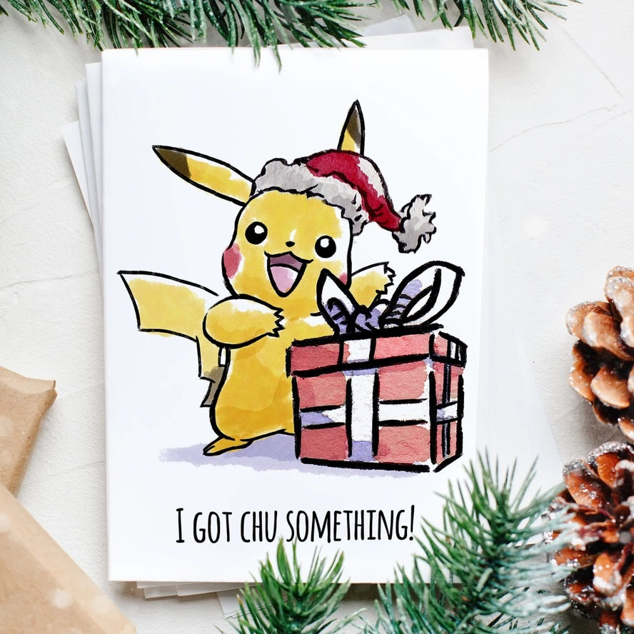 Card I Got Chu Something Christmas