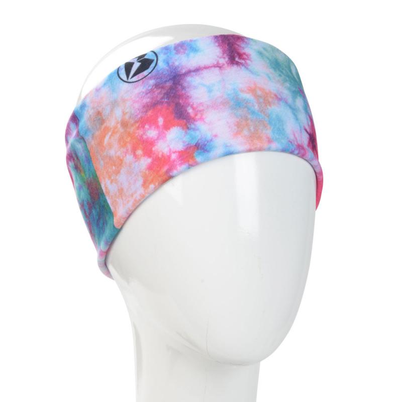 Infinity Pink Teal Tie Dye Bandana Full Size