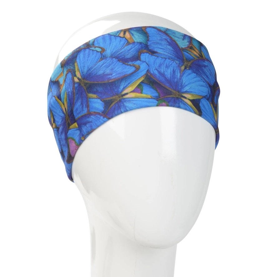 Infinity Rainbow Butterflies Bandana Full Size