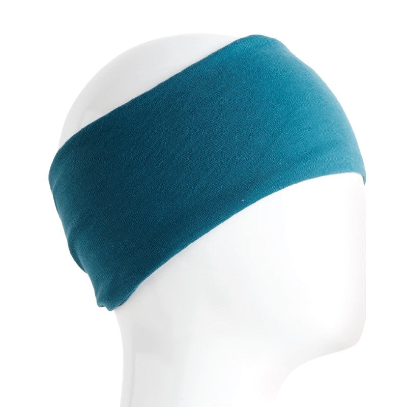 Infinity Teal Bandana Half Size