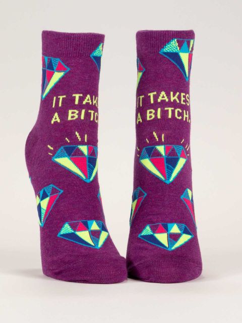 It Takes A Bitch Women's Ankle Socks