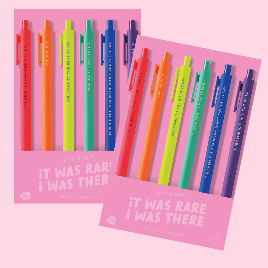 It Was Rare I Was There Taylor Pen Set
