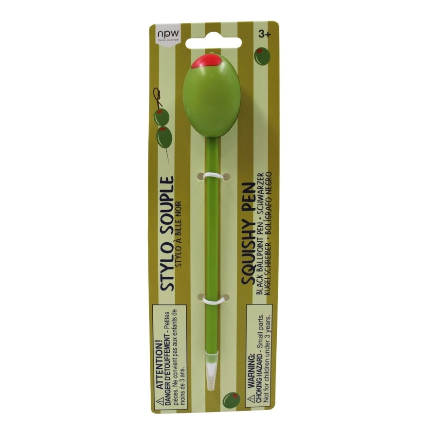 Italian Summer Olive Squishy Pen