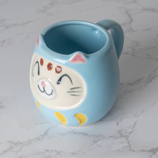Daruma Cat Mug