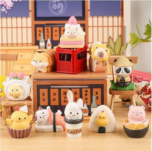 Japanese Restaurant Animals Blind Box