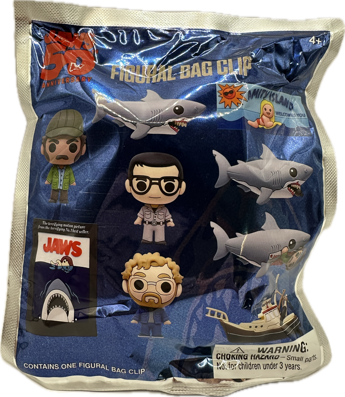 Jaws 50th Anniversary Figural Bag Clip