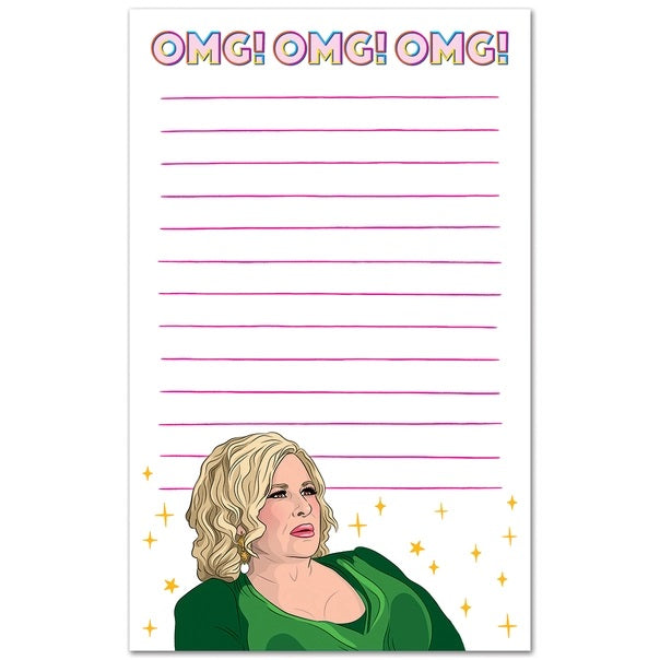 Jennifer Coolidge Oh My God Notepad