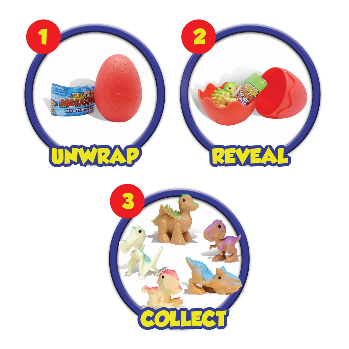Junior Megasaur Mystery Egg