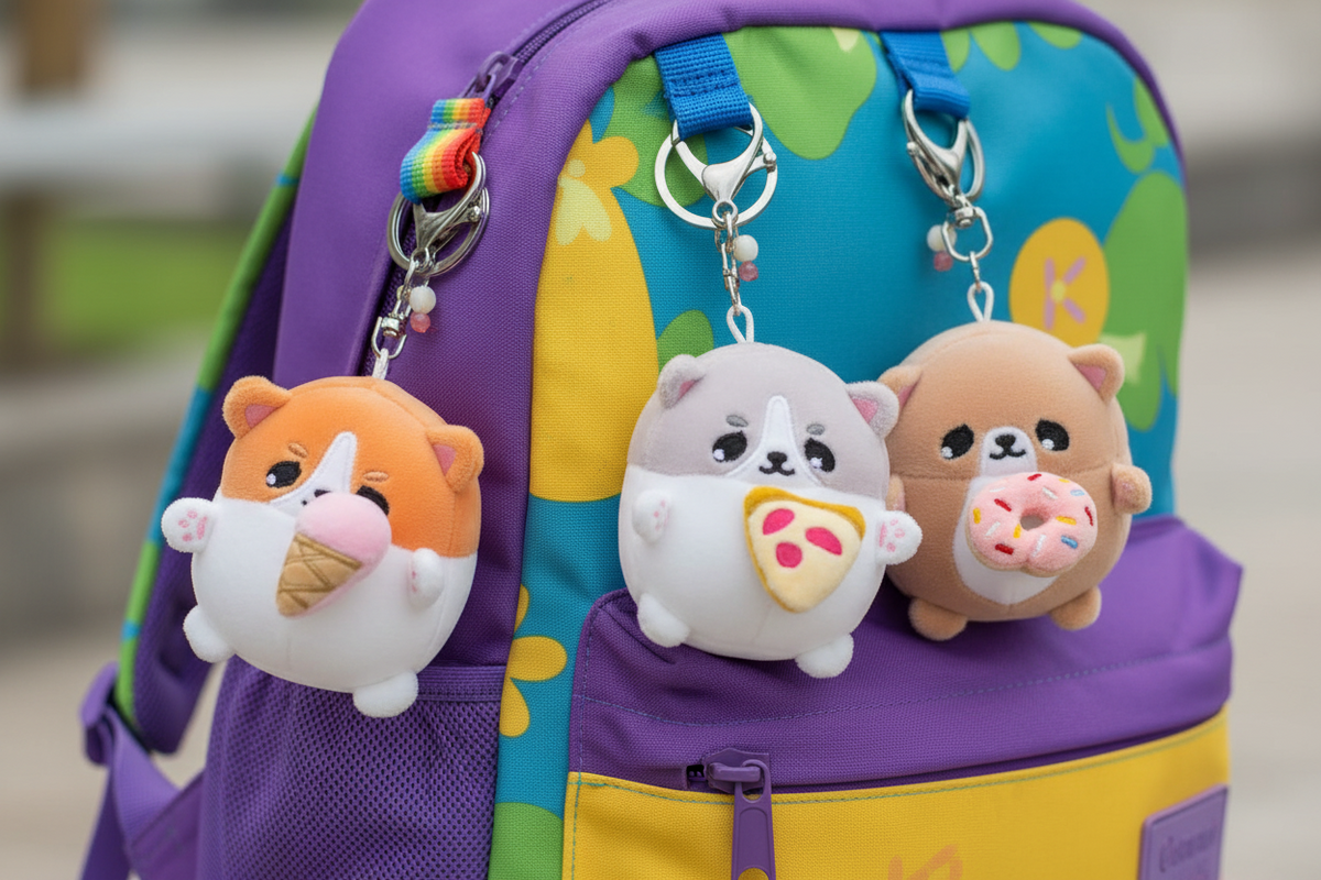 Kawaii Cutiez Animal Bag Clip Dog Assorted