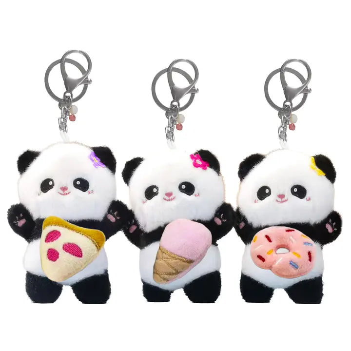 Kawaii Cutiez Animal Bag Clip Panda Assorted
