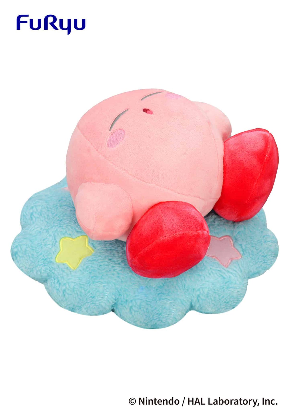 Kirby Sleeping On The Cloud Plush 10.5"