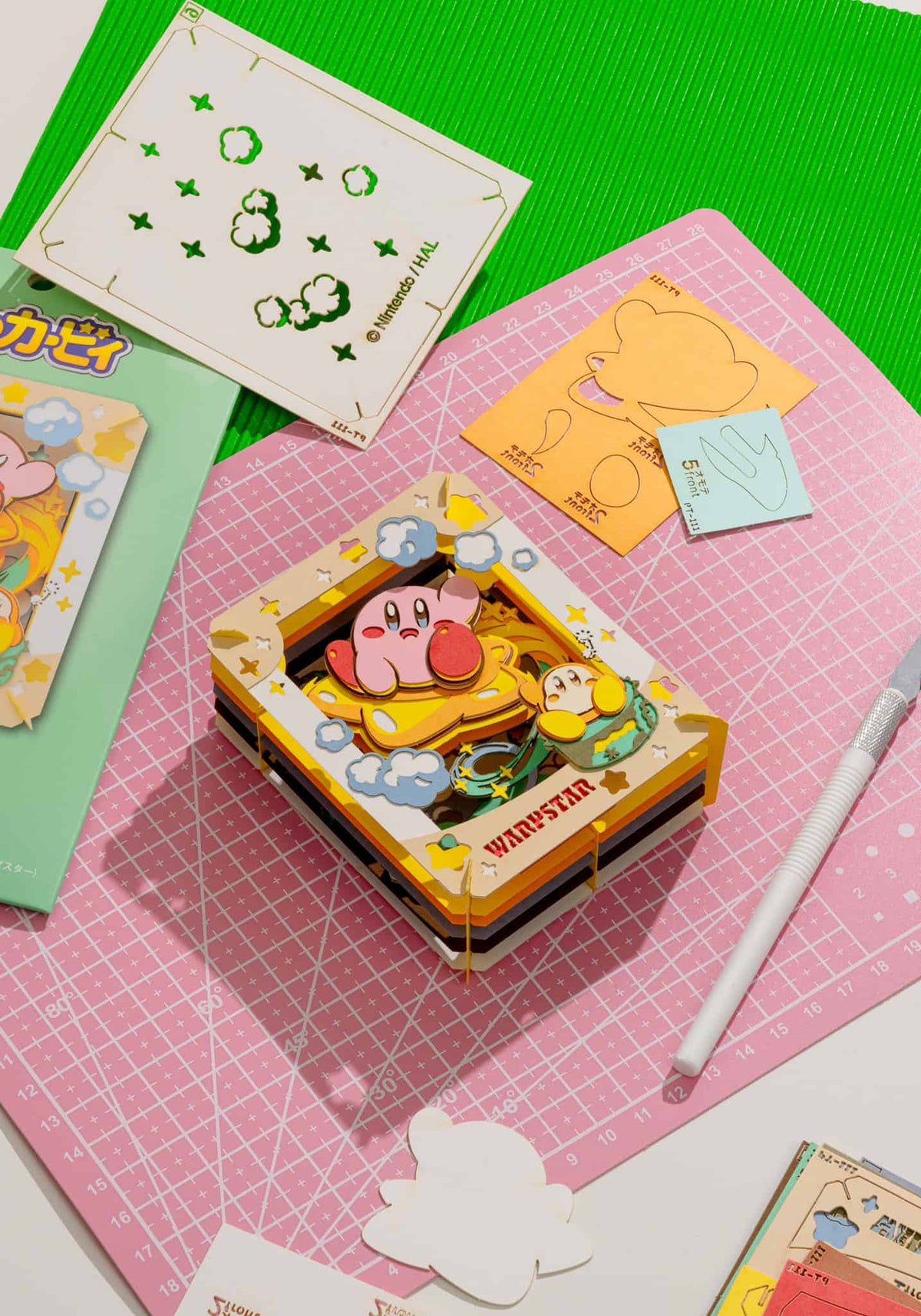 Kirby Warpstar Paper Theatre