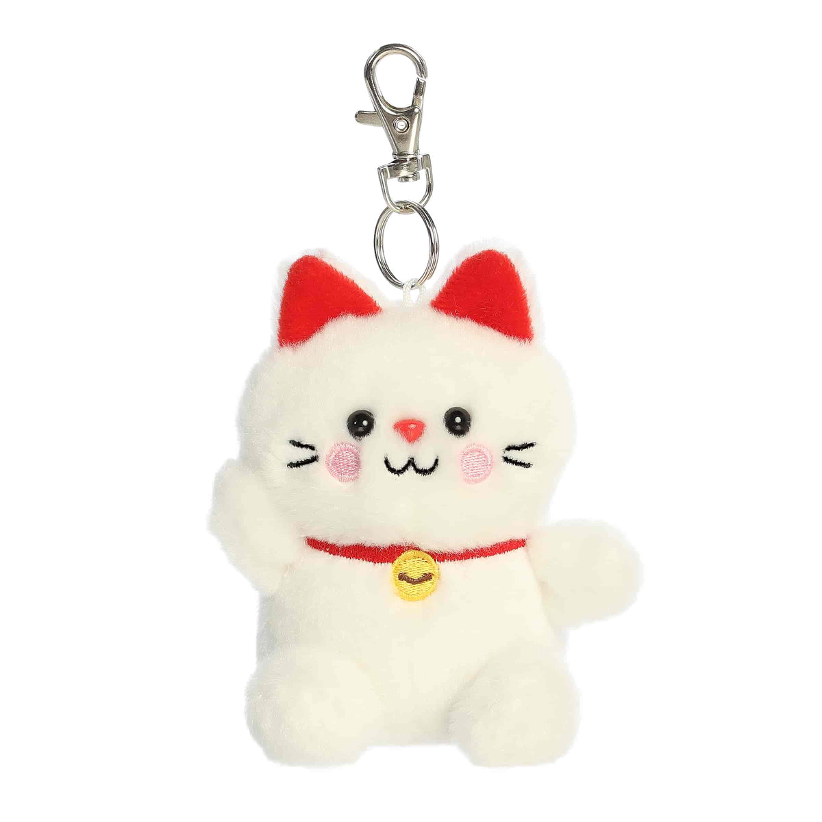 Kota Lucky Cat Clip-On Palm Pals Plush 4"