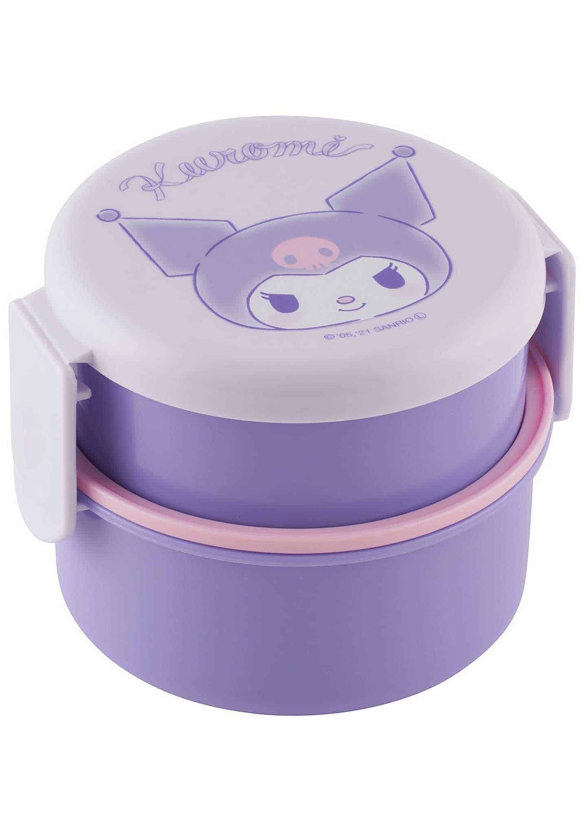 Kuromi Round Bento Box