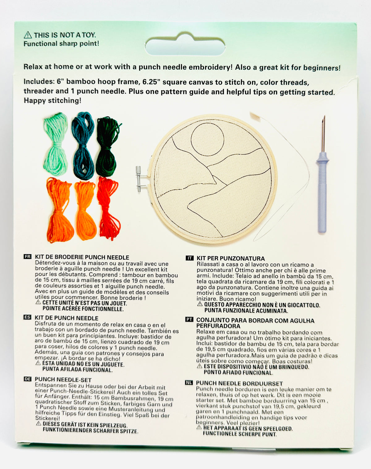 Landscape Punch Needle Kit