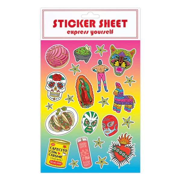 Latino Sticker Sheet