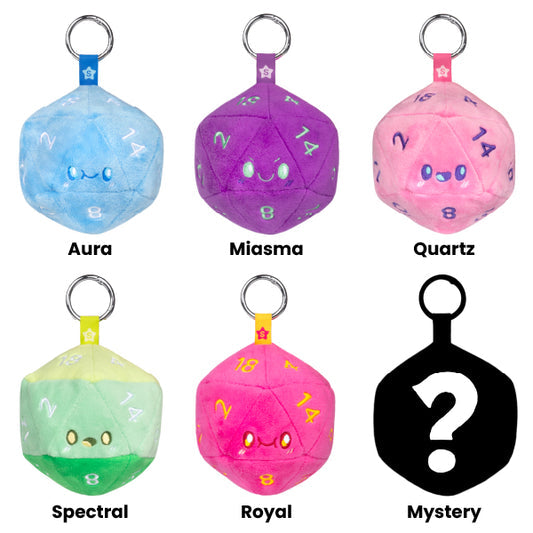Let's Roll Plush D20 Keychains Blind Box