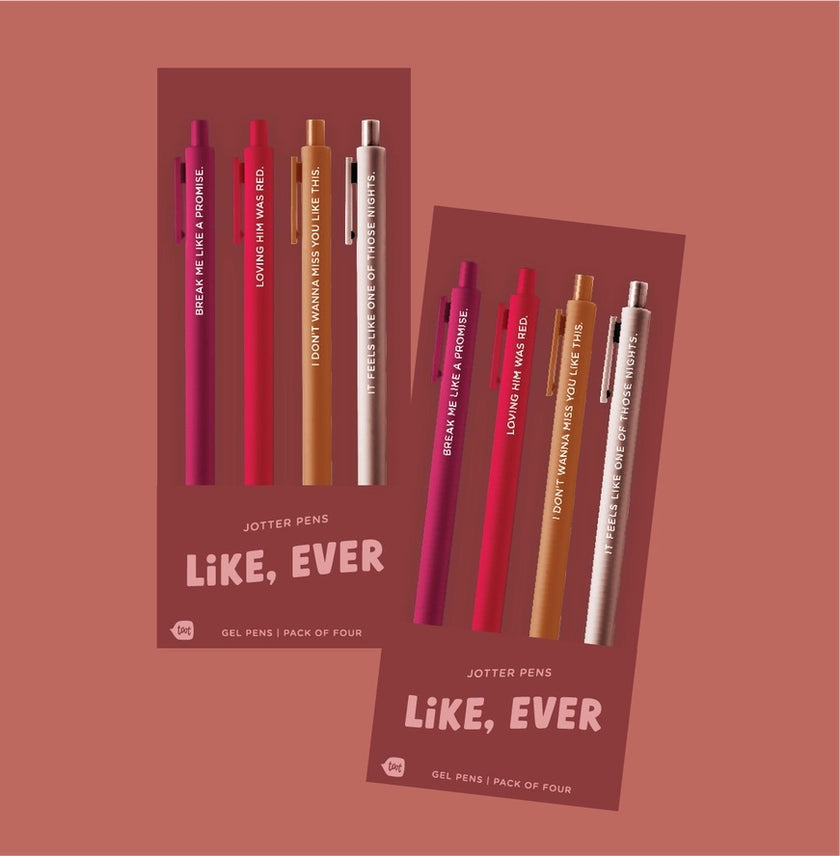 Like, Ever Pen Set