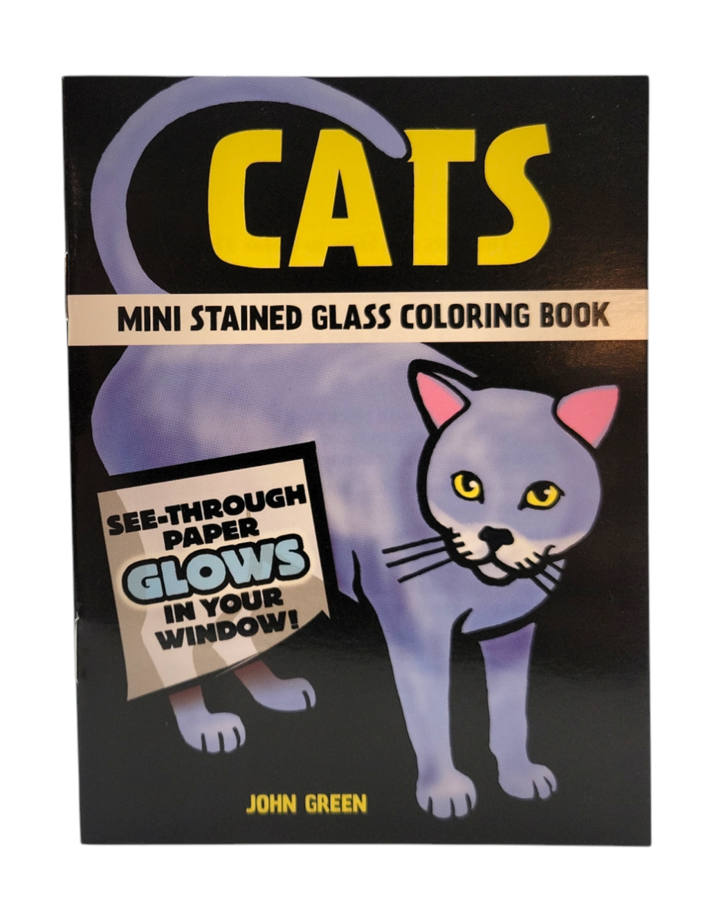 Little Cats Mini Stained Glass Coloring Book