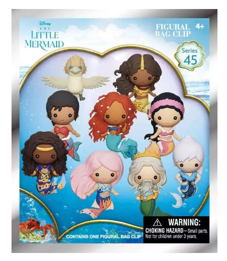 Little Mermaid Figural Bag Clip Series 45