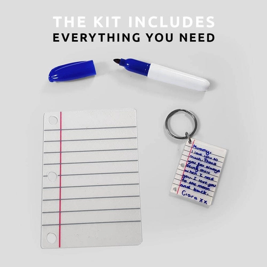 Little Letter Keyring Shrink Kit