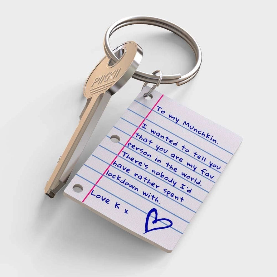 Little Letter Keyring Shrink Kit