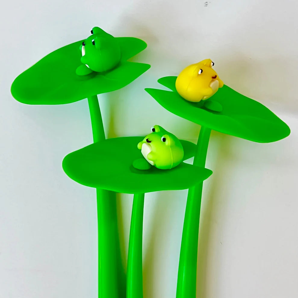 Frog Lily Pad Gel Pen