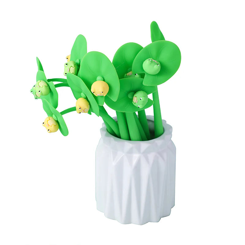 Frog Lily Pad Gel Pen