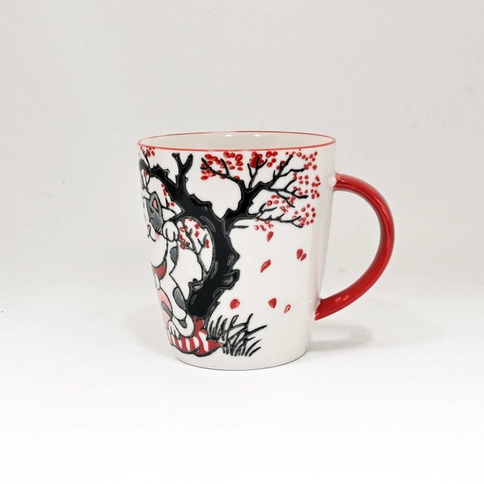 Lucky Cat Mug 12 oz